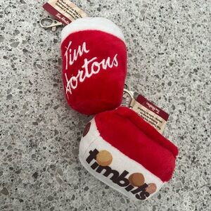 Tim Hortons Plush Bag Charms